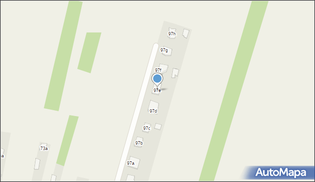 Podzamcze, Źródlana, 97e, mapa Podzamcze