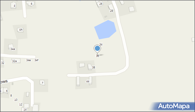 Przybysławice, Źródlana, 36, mapa Przybysławice