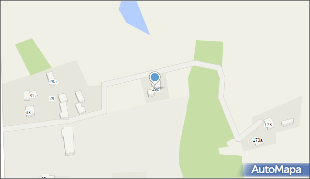 Sierakowice, Źródlana, 29c, mapa Sierakowice