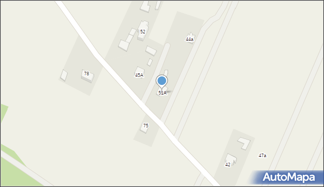 Zrąb, Zrąb, 51A, mapa Zrąb