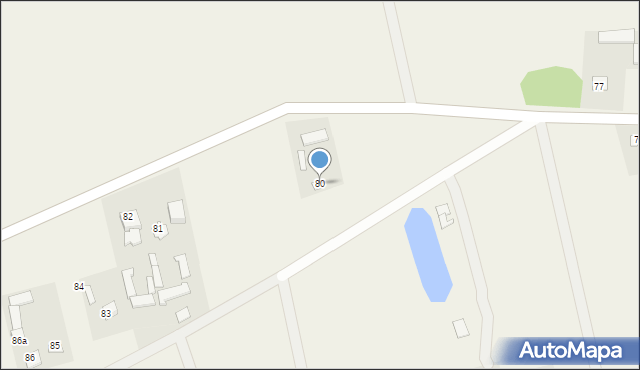 Źrebce, Źrebce, 80, mapa Źrebce