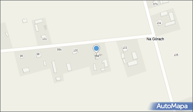 Źrebce, Źrebce, 99a, mapa Źrebce