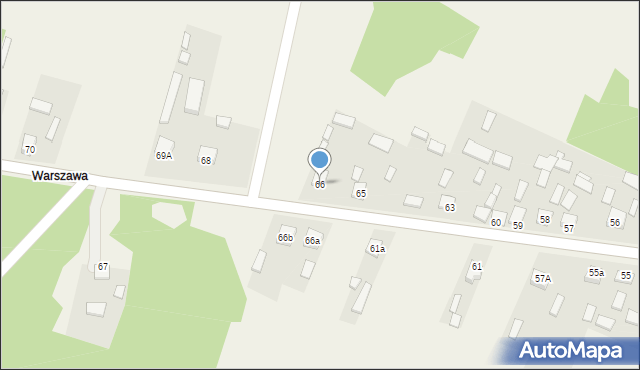 Zrębin, Zrębin, 66, mapa Zrębin