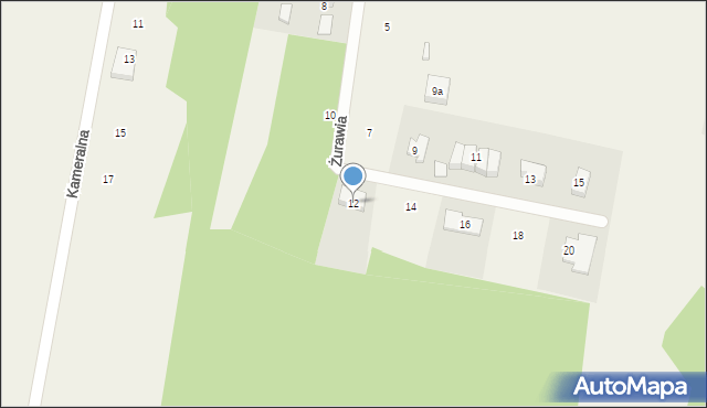 Bojano, Żurawia, 12, mapa Bojano