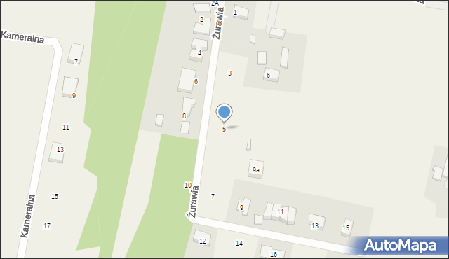 Bojano, Żurawia, 5, mapa Bojano