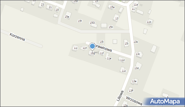 Borek, Żurawinowa, 7, mapa Borek
