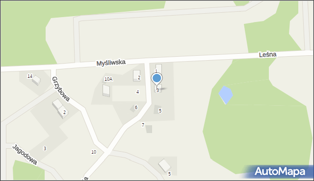 Brudzewo, Żurawia, 3, mapa Brudzewo