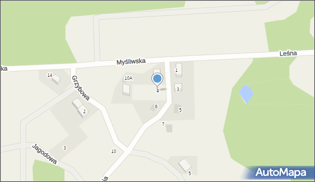 Brudzewo, Żurawia, 4, mapa Brudzewo