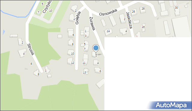 Chełmno, Żurawia, 2, mapa Chełmno