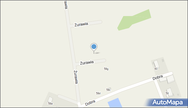 Dobra, Żurawia, 10, mapa Dobra