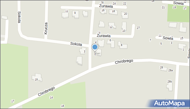Elbląg, Żurawia, 2, mapa Elbląga