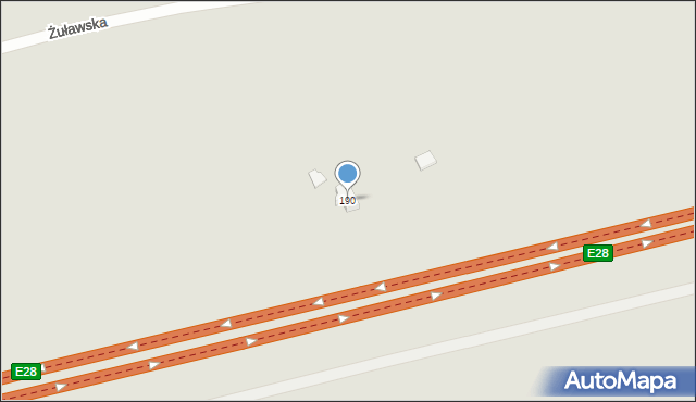 Gdańsk, Żuławska, 190, mapa Gdańska