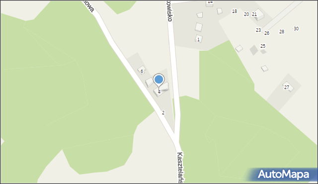 Gołubie, Żurawiowa, 4, mapa Gołubie