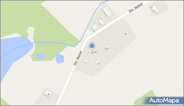 Huta Dolna, Żurawi Trakt, 3, mapa Huta Dolna