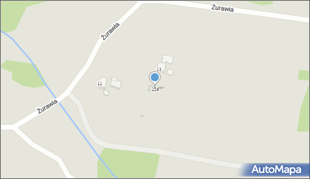 Jastrzębie-Zdrój, Żurawia, 22a, mapa Jastrzębie-Zdrój