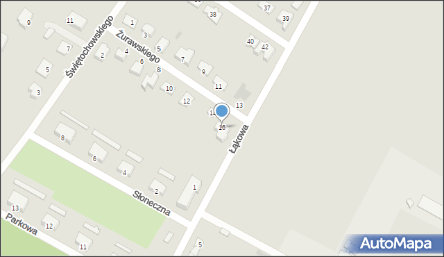 Jelcz-Laskowice, Żurawskiego Henryka, 16, mapa Jelcz-Laskowice
