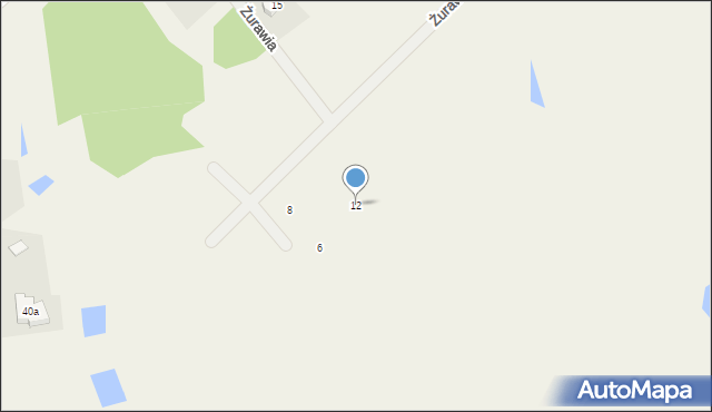 Kaliska, Żurawia, 12, mapa Kaliska