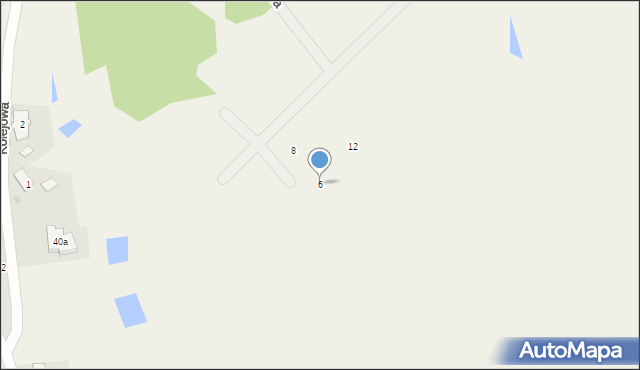 Kaliska, Żurawia, 6, mapa Kaliska