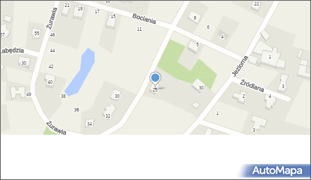 Koleczkowo, Żurawia, 25, mapa Koleczkowo