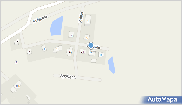 Lipowiec, Żurawia, 16, mapa Lipowiec