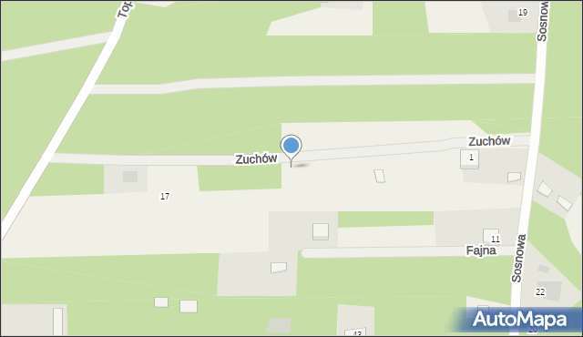 Markowszczyzna, Zuchów, 9, mapa Markowszczyzna