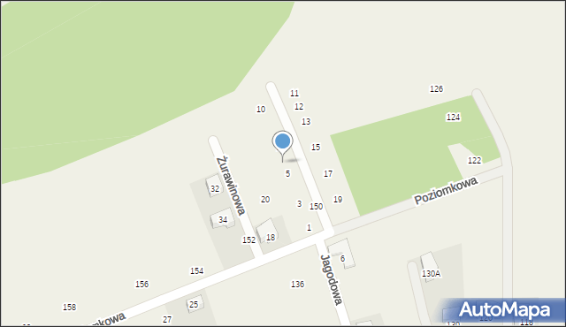 Michałowice, Żurawinowa, 6, mapa Michałowice