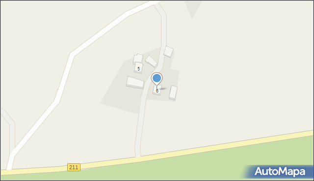 Mojusz, Żurawinowa, 13, mapa Mojusz