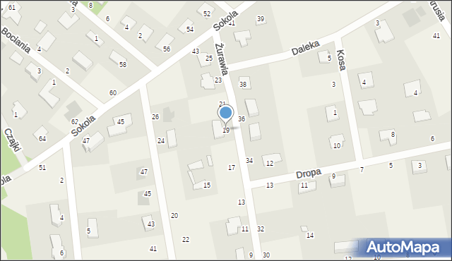 Murowaniec, Żurawia, 19, mapa Murowaniec