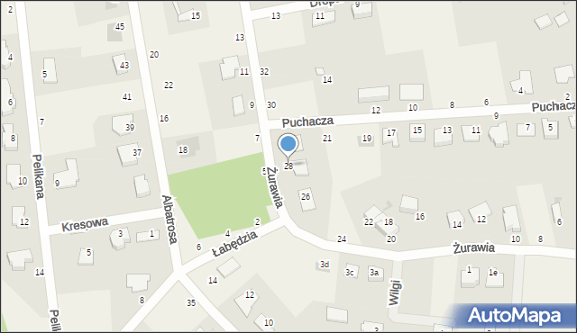 Murowaniec, Żurawia, 28, mapa Murowaniec