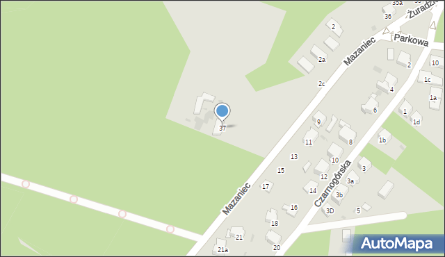 Olkusz, Żuradzka, 37, mapa Olkusz