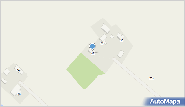 Orłowo, Żuławska, 62, mapa Orłowo