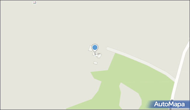 Pasym, Żurawia, 7, mapa Pasym