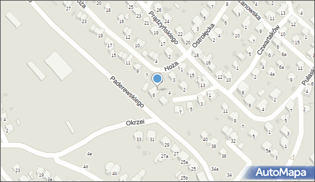 Przemyśl, Żulińskiego Romana, 9, mapa Przemyśla