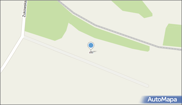 Przyjaźń, Żukowska, 48b, mapa Przyjaźń