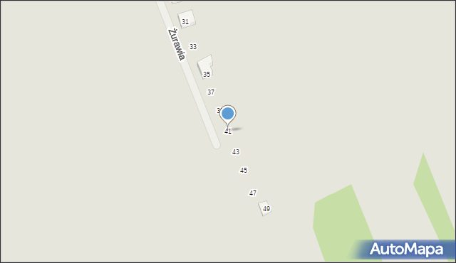Reda, Żurawia, 41, mapa Reda