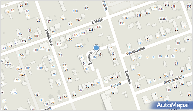 Skarżysko-Kamienna, Żurawia, 14, mapa Skarżysko-Kamienna