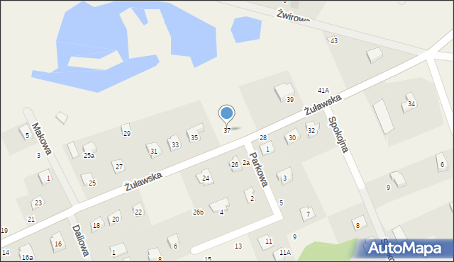 Skowarcz, Żuławska, 37, mapa Skowarcz