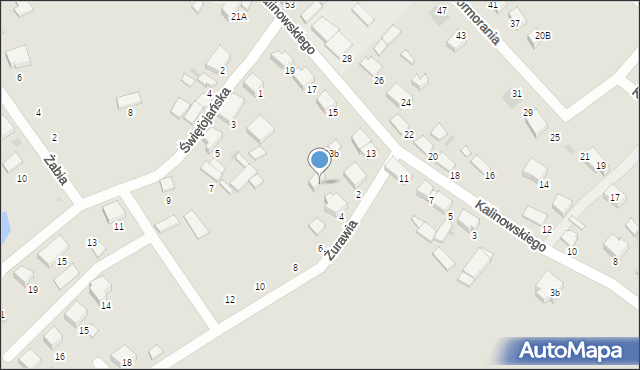 Starogard Gdański, Żurawia, 2b, mapa Starogard Gdański