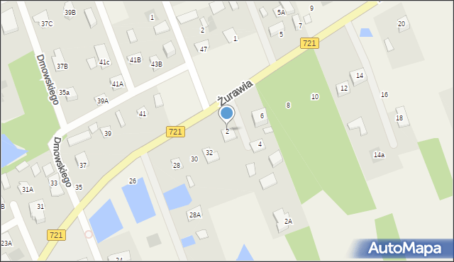 Stefanówka, Żurawia, 2, mapa Stefanówka