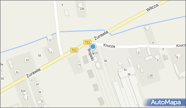 Stefanówka, Żurawia, 86, mapa Stefanówka