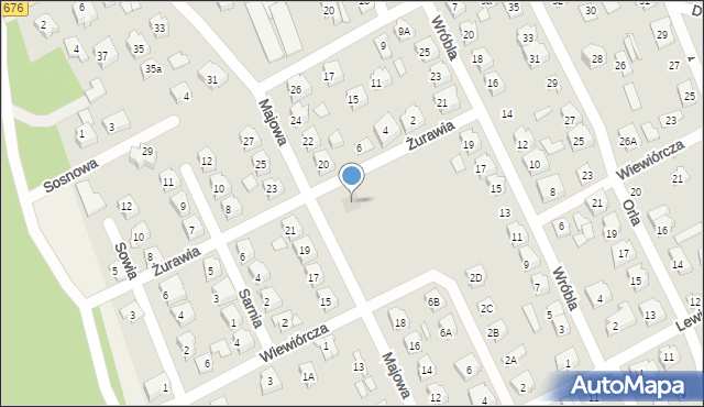 Supraśl, Żurawia, 5, mapa Supraśl