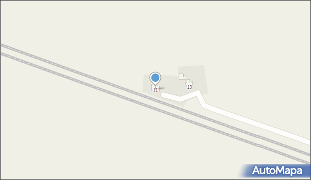 Szymankowo, Żuławska, 11, mapa Szymankowo