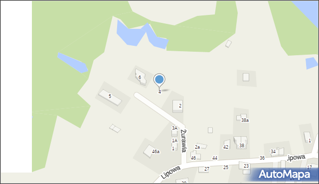 Wilkasy, Żurawia, 4, mapa Wilkasy