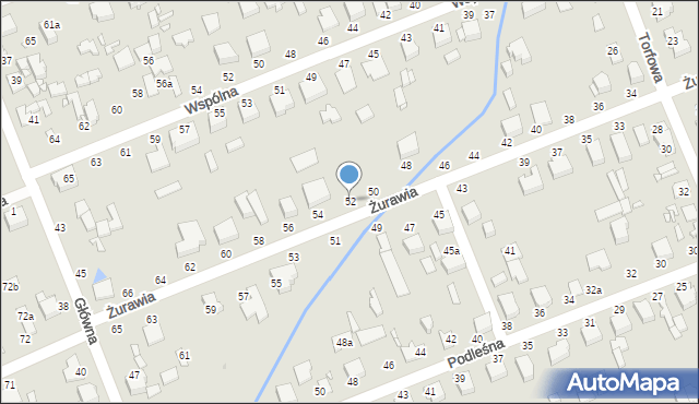 Zduńska Wola, Żurawia, 52, mapa Zduńska Wola