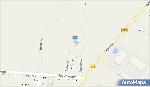 Żółtańce, Żurawia, 8, mapa Żółtańce