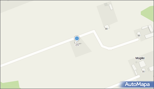 Zubole, Zubole, 101, mapa Zubole