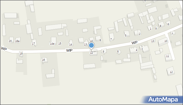 Zubole, Zubole, 12, mapa Zubole