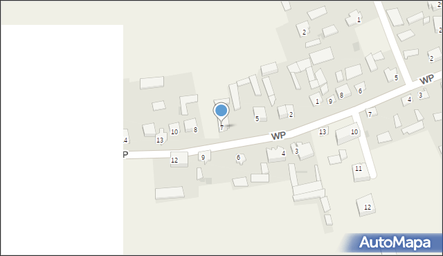 Zubole, Zubole, 7, mapa Zubole