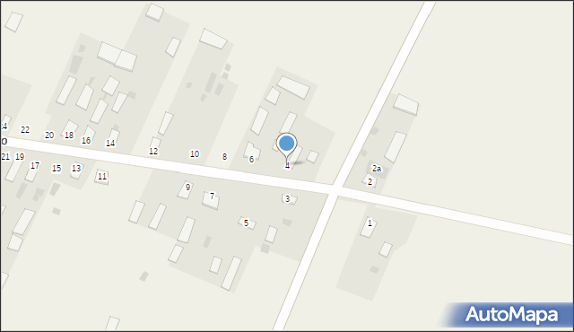 Zubowo, Zubowo, 4, mapa Zubowo