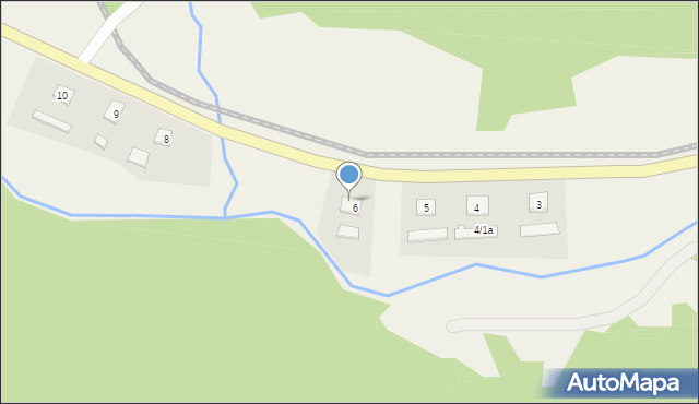 Żubracze, Żubracze, 6/2, mapa Żubracze